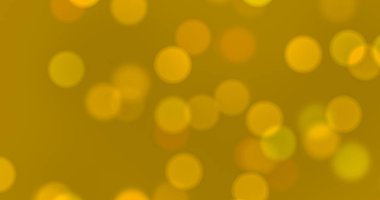 Altın ışıklar parçacıkları bokeh etkisi ve ışıldayan sihirli toz parçacıkları. Sihirli kavram. Bokeh efektli soyut arkaplan