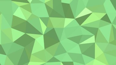 Açık Yeşil soyut arkaplan çokgen biçimi, geometrik vektör