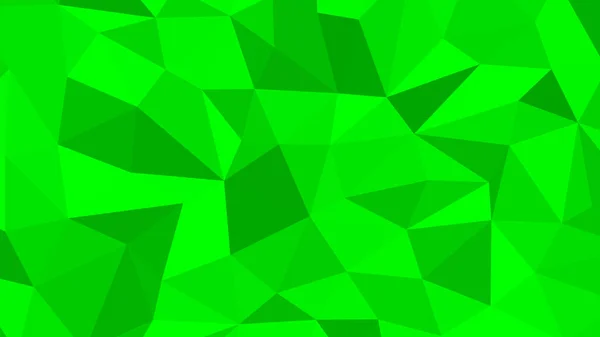 Grüner Abstrakter Hintergrund Polygonalen Stil Geometrischer Vektor — Stockvektor