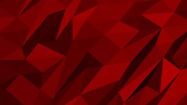 Çokgen biçiminde Web Maroon soyut arkaplanı, renkli vektör illüstrasyonu, 3 boyutlu üçgen