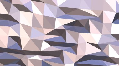 Çokgen biçiminde lavanta soyut arkaplan, renkli vektör illüstrasyonu, 3 boyutlu üçgen