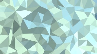 Çokgen biçiminde soluk Turkuaz soyut arkaplan, renkli vektör çizimi, 3 boyutlu üçgen