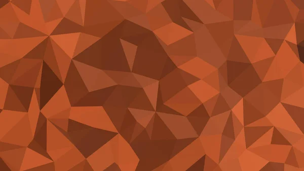 Çokgen biçiminde Sienna soyut arkaplanı, renkli vektör illüstrasyonu, 3 boyutlu üçgenler