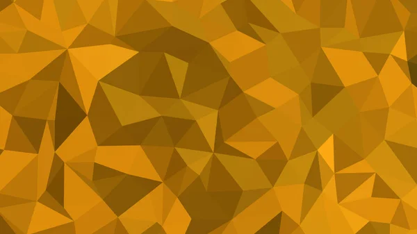 Çokgen biçiminde koyu altından soyut arkaplan, renkli vektör çizimi, 3 boyutlu üçgen