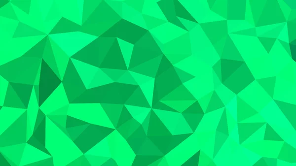 Frühling Grün Abstrakten Hintergrund Polygonalen Stil Bunte Vektorillustration Dreiecke — Stockvektor