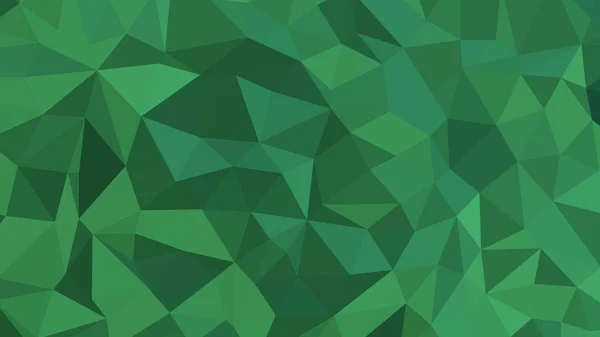 Fundo Abstrato Verde Marinho Estilo Poligonal Ilustração Vetorial Colorida Triângulos — Vetor de Stock
