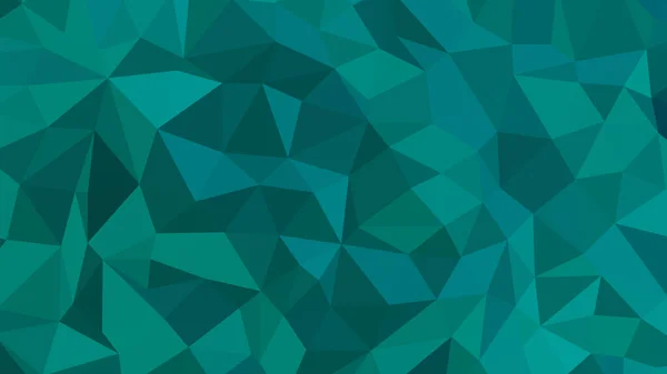 Teal Abstraktní Pozadí Polygonálním Stylu Barevné Vektorové Ilustrace Trojúhelníky — Stockový vektor