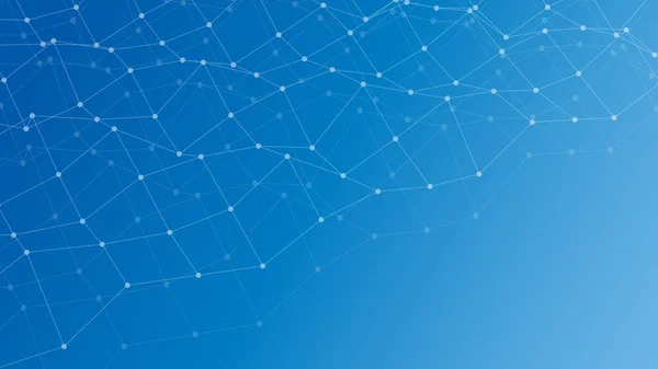 Sosyal ağ. Soyut teknoloji bağlantı arkaplanı.