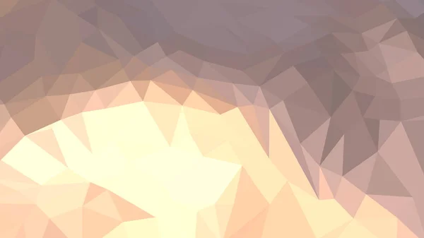 Pfirsich Puff Abstrakter Hintergrund Polygonalen Stil Bunte Vektorillustration Dreiecke — Stockvektor
