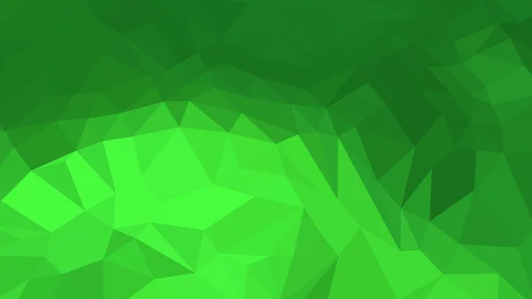 Lime Grön Abstrakt Bakgrund Polygonal Stil Färgglada Vektor Illustration Trianglar — Stock vektor