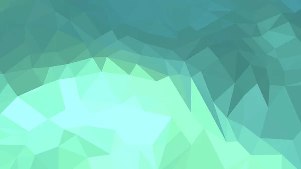 Aquamarine Fond Abstrait Dans Style Polygonal Illustration Vectorielle Colorée Triangles — Image vectorielle