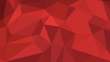 Çokgen biçiminde kahverengi soyut arkaplan, renkli vektör çizimi, üç boyutlu üçgen