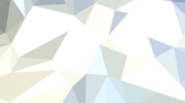 Çokgen biçiminde Light Cyan soyut arkaplanı, renkli vektör illüstrasyonu, 3 boyutlu üçgen