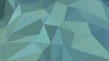 Harbiyeli Mavi soyut arkaplan çokgen tarzı, renkli vektör illüstrasyonu, üç boyutlu üçgen