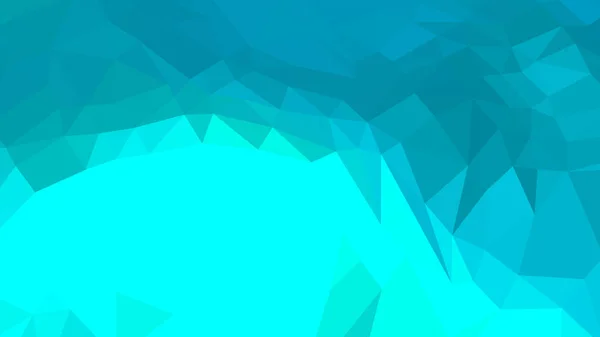 Aqua Abstrakter Hintergrund Polygonalen Stil Bunte Vektorillustration Dreiecke — Stockvektor