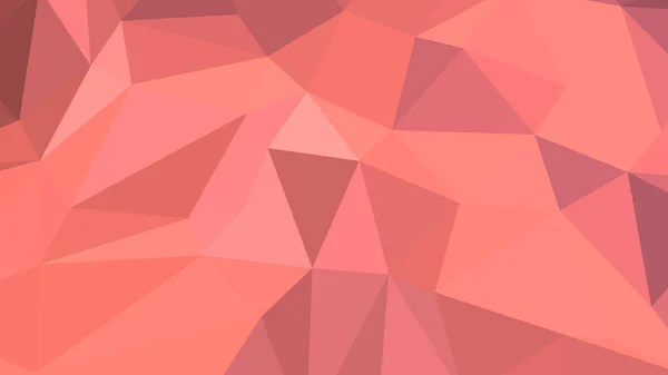 Light Coral Abstracte Achtergrond Veelhoekige Stijl Kleurrijke Vectorillustratie Driehoeken — Stockvector