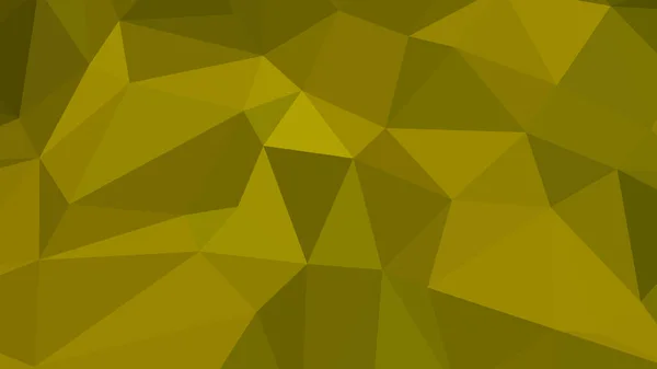 Oliv Abstrakt Bakgrund Polygonal Stil Färgglada Vektor Illustration Trianglar — Stock vektor