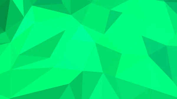 Primavera Verde Fundo Abstrato Estilo Poligonal Ilustração Vetorial Colorido Triângulos — Vetor de Stock