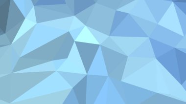 Açık Gök Mavisi soyut arkaplan çokgen biçimi, renkli vektör illüstrasyonu, 3 boyutlu üçgen