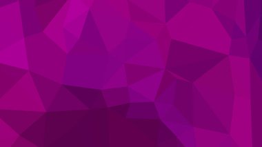 Çokgen biçiminde Web Mor soyut arkaplan, renkli vektör illüstrasyonu, 3 boyutlu üçgen