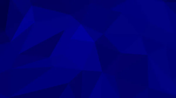 Fondo Abstracto Azul Marino Estilo Poligonal Ilustración Vectorial Colorida Triángulos — Vector de stock
