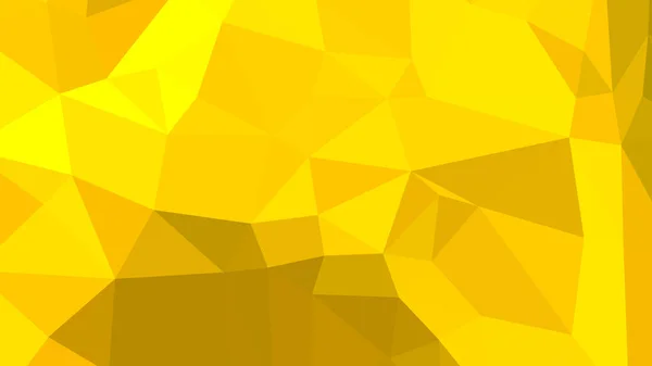 Золотой Абстрактный Фон Многоугольном Стиле Красочные Векторные Иллюстрации Треугольники — стоковый вектор