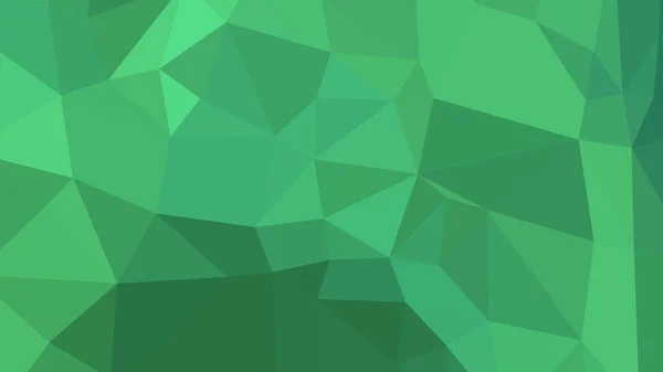 Medium Sea Green Abstrakter Hintergrund Polygonalen Stil Bunte Vektorillustration Dreiecke — Stockvektor