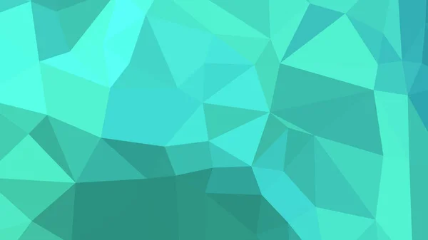 Türkis Abstrakter Hintergrund Polygonalen Stil Bunte Vektorillustration Dreiecke — Stockvektor