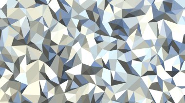 Çokgen biçiminde Light Cyan soyut arkaplanı, renkli vektör illüstrasyonu, 3 boyutlu üçgen