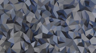 Slate Gray soyut arkaplan çokgen biçimi, renkli vektör illüstrasyonu, üç boyutlu üçgen