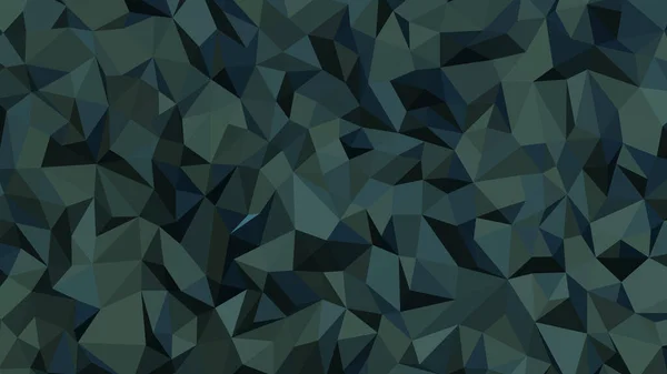 ダークスレートグレー多角形の抽象的な背景 カラフルなベクトルイラスト 3D三角形 — ストックベクタ