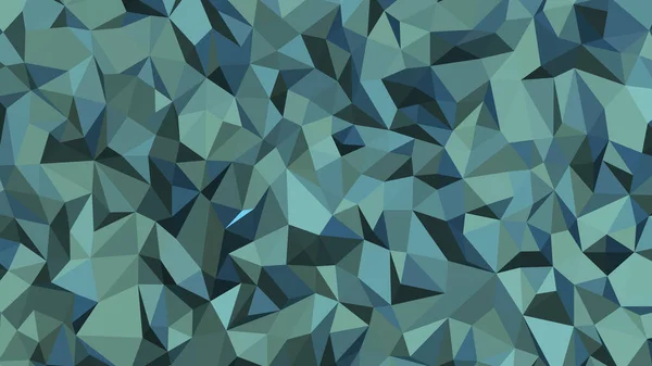 多面的なスタイル カラフルなベクトルイラスト 3D三角形のキャデットブルー抽象的な背景 — ストックベクタ