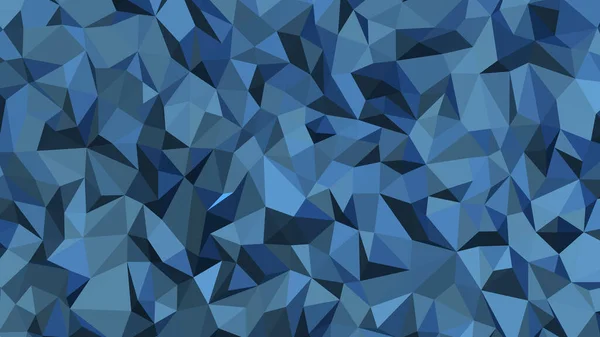 Стальной Синий Абстрактный Фон Полигональном Стиле Красочные Векторные Иллюстрации Треугольники — стоковый вектор