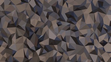 Çokgen biçiminde Dim Gray soyut arkaplan, renkli vektör illüstrasyonu, 3D üçgen