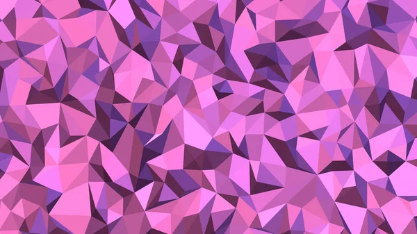 Latar Belakang Abstrak Violet Dalam Gaya Poligonal Ilustrasi Vektor Berwarna - Stok Vektor