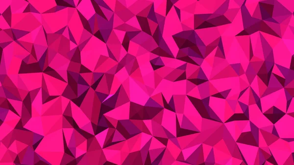 Fond Abstrait Rose Profond Dans Style Polygonal Illustration Vectorielle Colorée — Image vectorielle