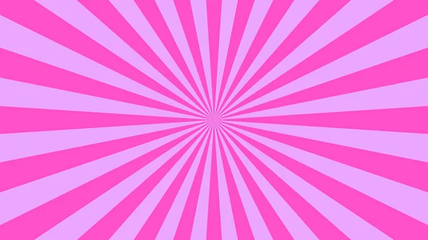 Pembe ışınlı soyut yıldız patlaması arka planı. Sancak vektör illüstrasyonu.