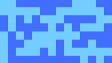 Mavi çokgenli soyut geometrik arkaplan.