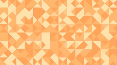 Turuncu çokgenli soyut geometrik arkaplan.