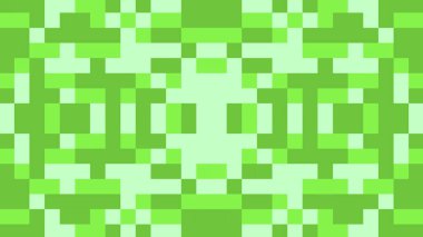 Yeşil çokgenli soyut geometrik arkaplan.