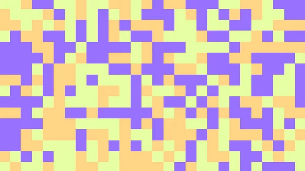 Fondo Geométrico Abstracto Con Polígonos Púrpura Amarillo Naranja — Vector de stock