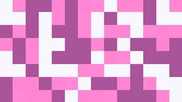 Абстрактный Геометрический Фон Фиолетовыми Белыми Розовыми Многоугольниками — стоковый вектор