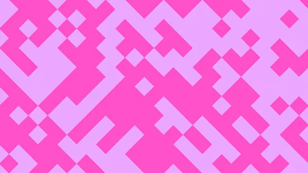 Abstrakter Geometrischer Hintergrund Mit Rosa Und Lila Polygonen — Stockvektor