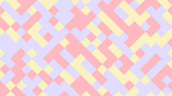 Abstrakter Geometrischer Hintergrund Mit Gelben Und Roten Polygonen — Stockvektor