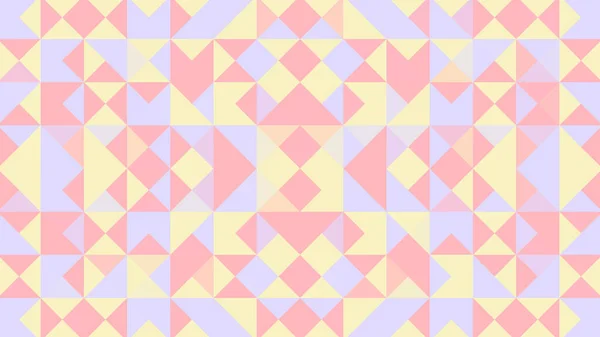 Abstrakter Geometrischer Hintergrund Mit Gelben Und Roten Polygonen — Stockvektor