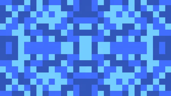 Абстрактный Геометрический Фон Голубыми Многоугольниками — стоковый вектор