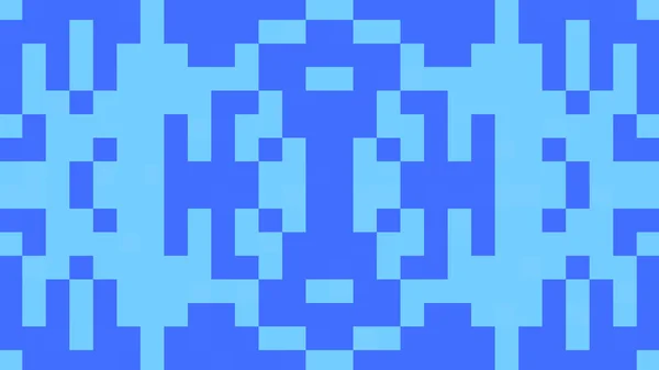 Fondo Geométrico Abstracto Con Polígonos Azules — Vector de stock