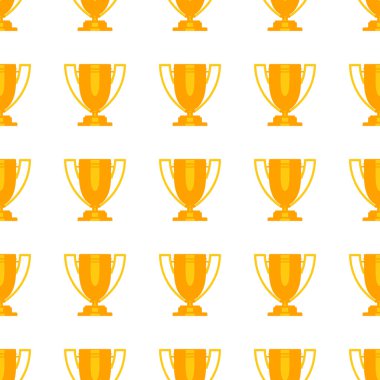 Altın kupa kusursuz desen.