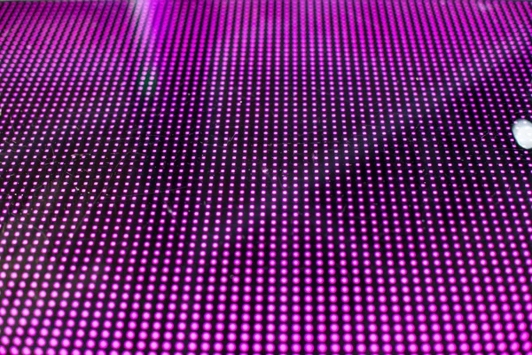 Bright colored LED video wall with high saturated pattern - clos — Stock Photo, Image