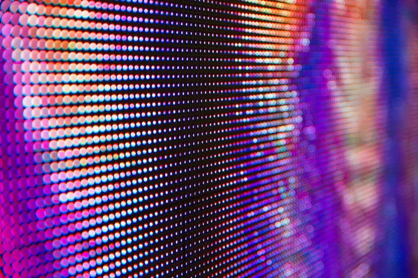 Luminoso schermo smd LED colorato — Foto Stock